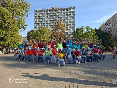 200 учасників відзначили 500-річчя Дніпра у Університеті третього віку