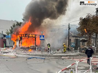 Поліція уточнила наслідки атак на Житомирщину: загинули 52-річний чоловік і жінка, ще одна людина травмована