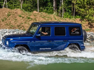 Mercedes перетворить Гелендваген на розумний човен: подробиці нового патенту