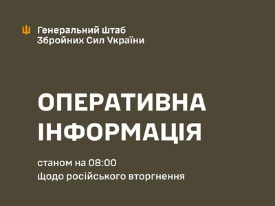 Оперативна інформація станом на 08:00 13.09.2026 щодо російського вторгнення