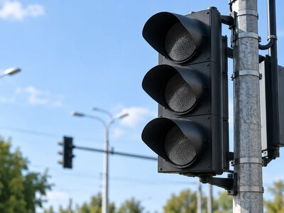 На перехресті проспекту Миру та вулиці Тараса Давидюка не працює світлофор