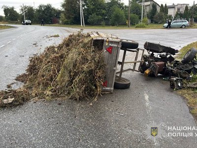 У Кролевці внаслідок дорожньо-транспортної пригоди загинув водій мотоблока