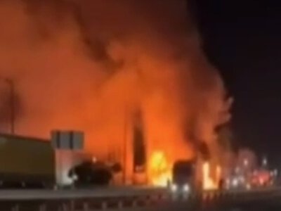Системна атака на «Укрзалізницю»: удар в Ягодині, пожежа на АЗС і затримки по всій країні