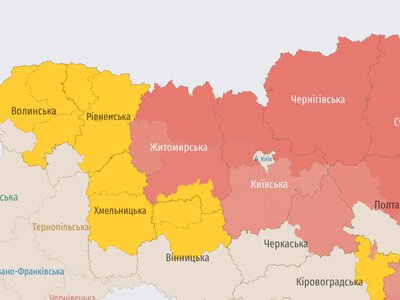 Понад 22 години тривог пережила Рівненщина від ранку 12 до ранку 13 вересня