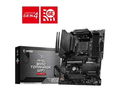 MSI B550 Tomahawk WIFI: нова материнка з Wi-Fi 6E