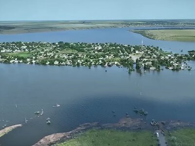 Після руйнування Каховської ГЕС село на Миколаївщині стало островом: що змінилося через три роки