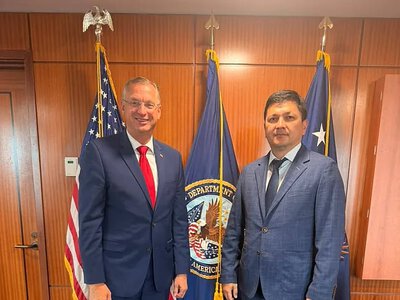 Віталій Кім зустрівся з міністром у справах ветеранів США: Україна та Америка обмінюватимуться досвідом