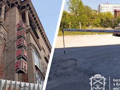 Самовільний шлагбаум, вивіски та банери: у Запоріжжі прибрали незаконні конструкції (фото, відео)