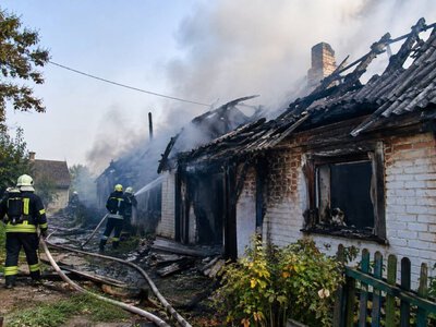  ЗА ВИХІДНІ СТАЛИСЯ ДВІ ПОЖЕЖІ НА НІЖИНЩИНІ 