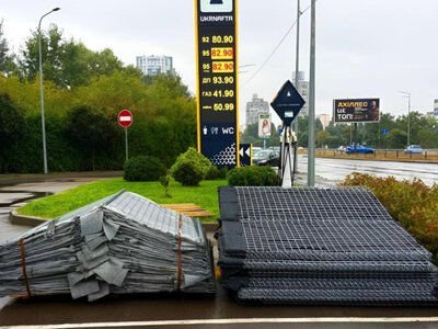 Габіони проти уламків: «Укрнафта» посилює безпеку АЗС у Києві