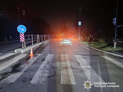 У Бердичеві травми в ДТП отримали двоє пішоходів: поліція встановлює обставини