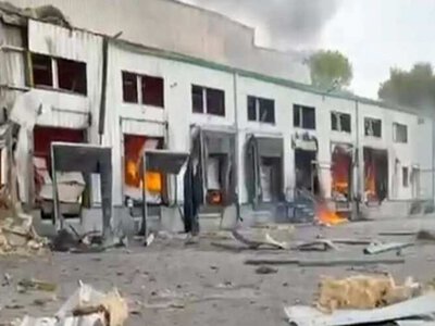 В Одесі горить склад ліків компанії «БаДМ»