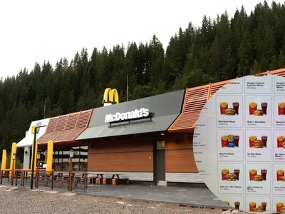 McDonald’s у Буковелі здивував цінами на популярні меню