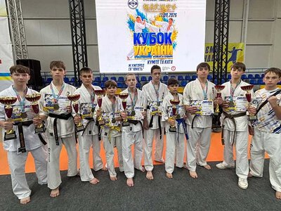 Миколаївські каратисти - серед найкращих на Кубку України: 9 медалей з Ужгорода
