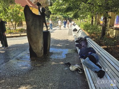 У центрі Праги посилили патрулі у Францисканському саду після нападу на муніципального поліцейського