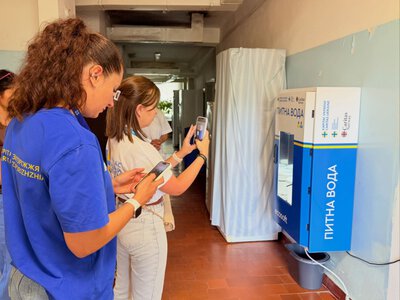 Запорізька дитяча лікарня отримала систему очищення води для гемодіалізу