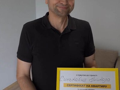 Після 995 днів російського полону: захисник Маріуполя Микола Синькевич отримав квартиру