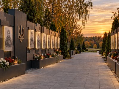 У Мені планують зробити Алею Героїв з портретами із підсвічуванням