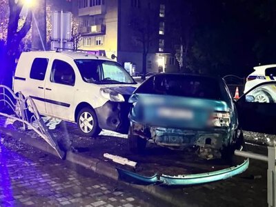 Аварія на проспекті Перемоги у Луцьку: водій Toyota був п'яний