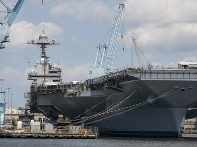 ВМС США планують завершити техобслуговування USS Gerald R. Ford за шість місяців