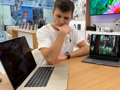 Чим MacBook Air 13 відрізняється від 15?