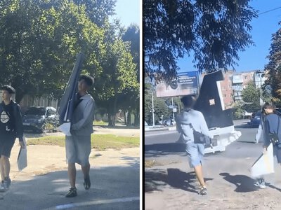 «Не іграшка і не сувенір»: у Києві підлітки принесли додому фрагмент ворожого дрона