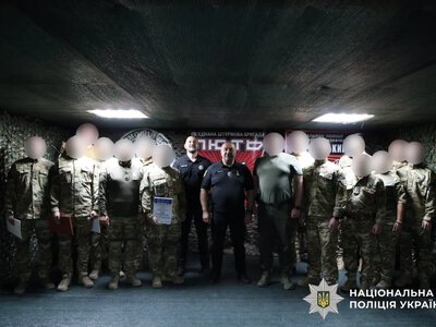Керівництво поліції Кіровоградщини відвідало бойові підрозділи на Донеччині