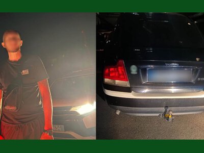 У 10 разів вище норми: в Ужгороді патрульні зупинили п’яного водія Volvo