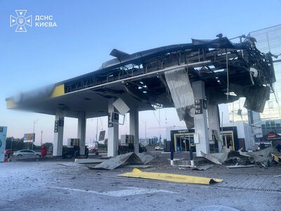 У лікарні помер чоловік, який постраждав через атаку Росії на АЗС у Києві