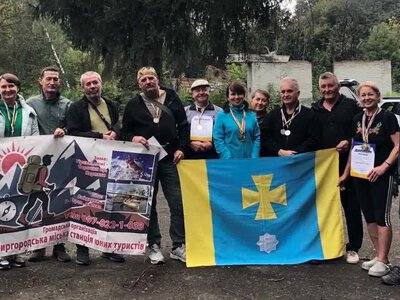 Команда Миргорода стала чемпіоном України зі спортивного туризму серед ветеранів