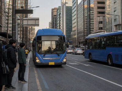 У Сеулі міські автобуси зупинять роботу через страйк працівників