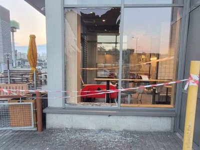 Що залишилося від McDonald’s після атаки на Київ: поліція показала наслідки