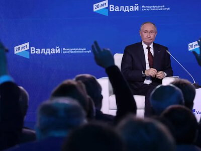 путін переніс форум Валдай із сочі до москви через загрозу українських безпілотників - FT