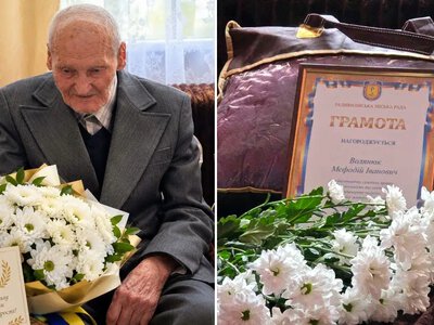 У Радивилівській громаді 100-річний ювілей відзначає довгожитель Мефодій Волянюк