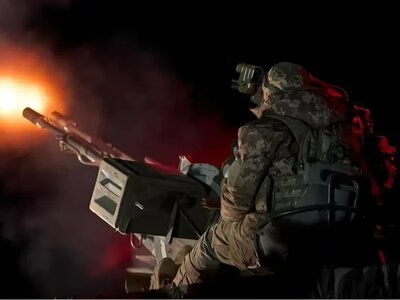  Показали, як бійці Херсонської бригади збивали російські “шахеди”. ВІДЕО 