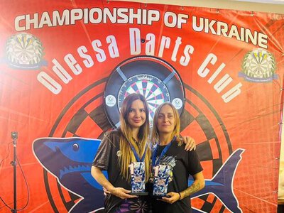 Черкаські дартсменки здобули золото та срібло на чемпіонаті України