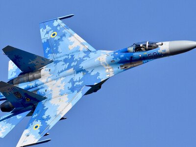 На Запорізькому напрямку український винищувач уразив дорогу, якою росіяни постачали боєприпаси