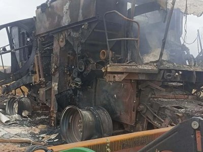  “Пташок у небі менше, ніж дронів”. Аграрій з Херсонщини чотири рази релокував техніку через атаки РФ 