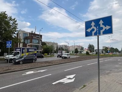 На одному з перехресть Львова на 57% зменшилася кількість ДТП після зміни руху