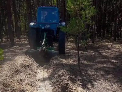 На Рівненщині облаштовують мінеральні смуги для захисту від пожеж