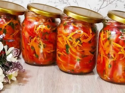 Перець по-корейськи на зиму: пікантна закуска, яка зникне зі столу першою