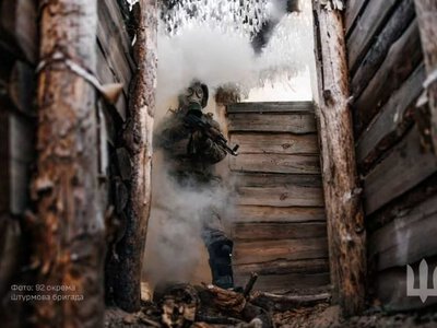 На Лиманській ділянці фронту противник здійснив вісім штурмів