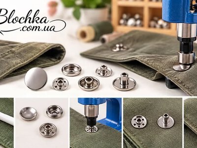 Як встановити кнопки на одяг: покрокова інструкція з Blochka 