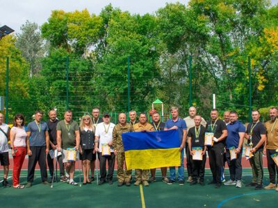 У Нових Санжарах відбулися спортивні змагання ветеранів ЗСУ