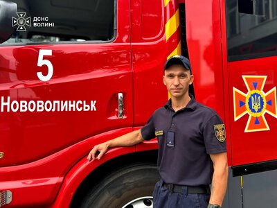 Понад десять років у пожежній частині: історія рятувальника Олега Андрощука з Нововолинська