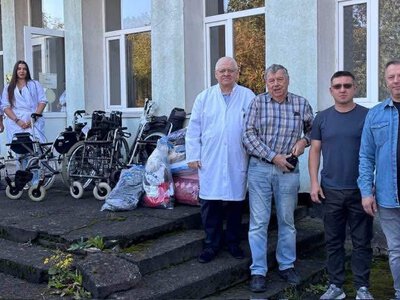 Бельгійські волонтери вкотре привезли допомогу до Калуської громади