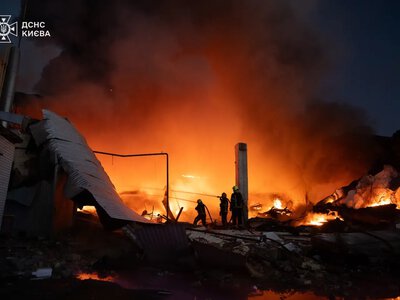 Росіяни знищили склад з декораціями студії «Квартал 95» (ФОТО, ВІДЕО)