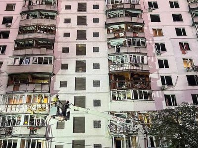 16 людей поранено в Києві внаслідок нічної атаки (оновлено)