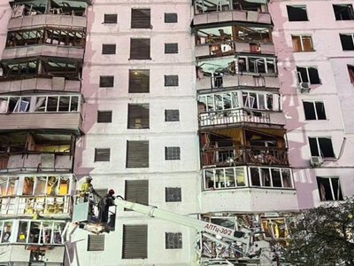 В Києві поліція документує наслідки нічної атаки на місто