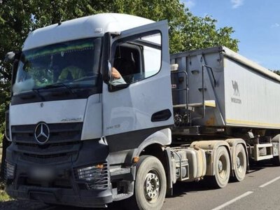 На Закарпатті під час рейду виявили транспорт з критичним перевантаженням